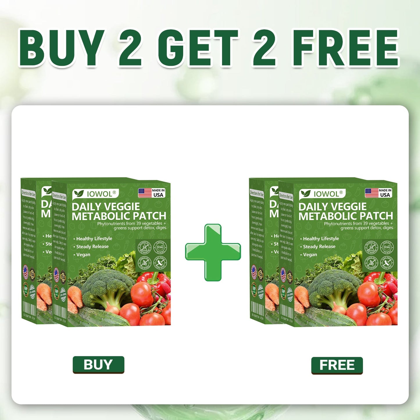 Lorsqu’il est utilisé avec le patch Genayu® 60+ Fruits Non-OGM, l’effet peut être multiplié jusqu’à 2 fois ! Achetez maintenant et profitez d’une offre spéciale limitée de 80 %, pour atteindre plus rapidement vos objectifs de perte de poids et de santé !