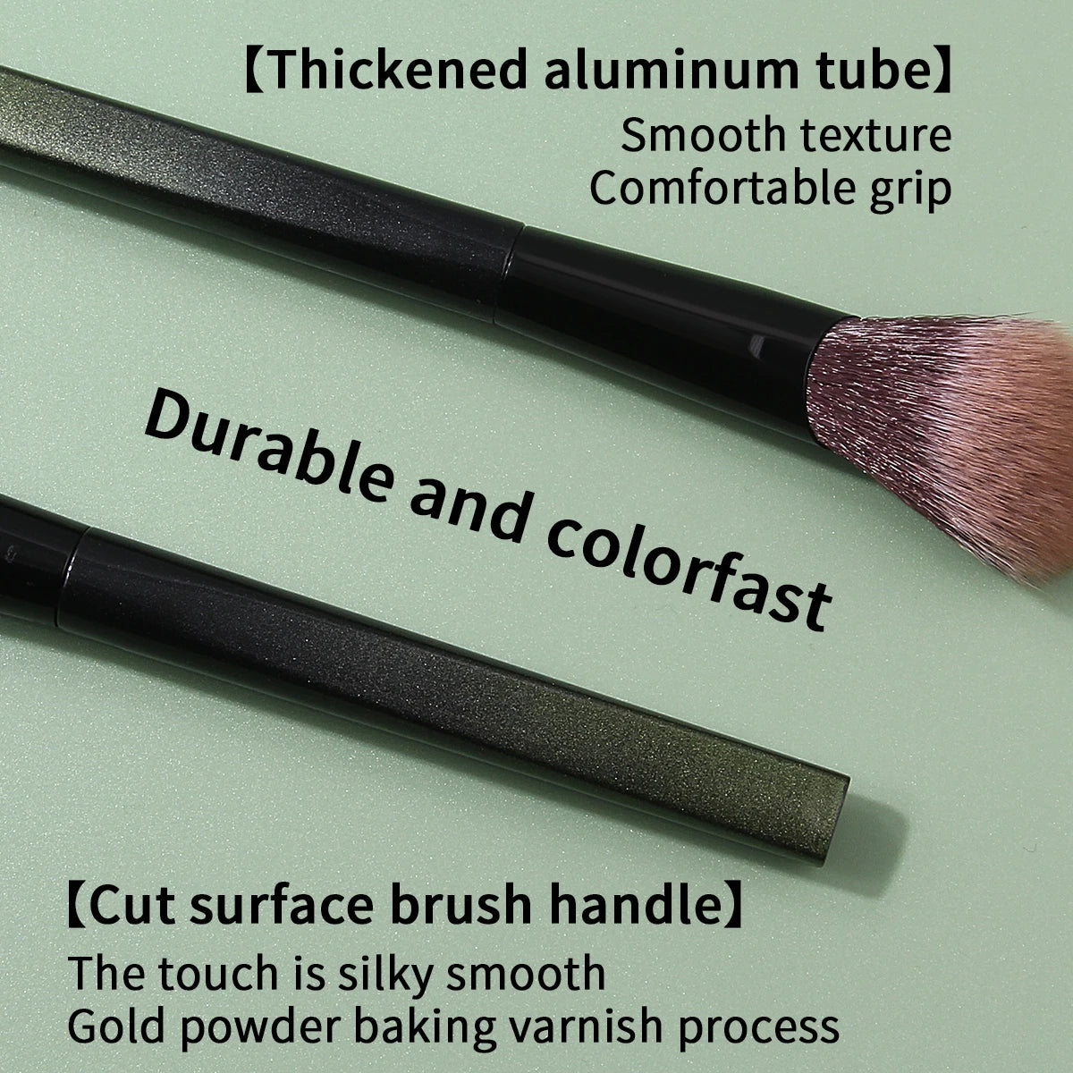 1/2PCS  soft bevel blush brush, highlight brush, contour brush, and smudge brush - a multi-purpose makeup brush tool